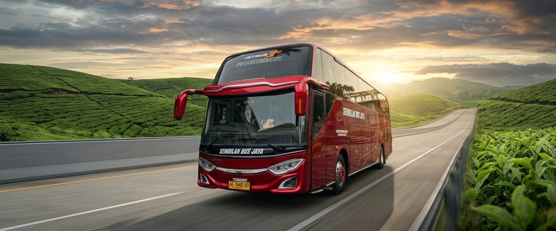 Big Bus Pariwisata Jetbus 3+ - 50 SEATS